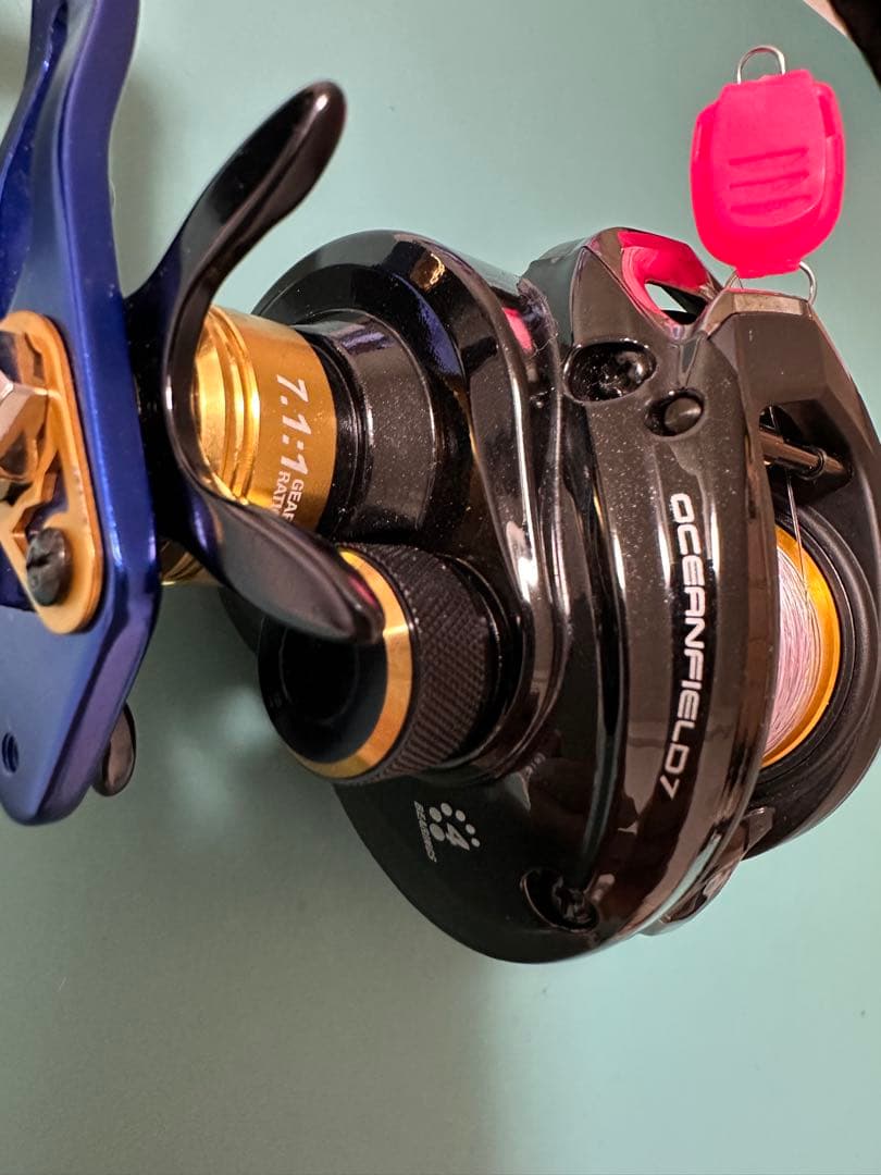 【美品】Abu Garciaアブガルシア オーシャンフィールド7 L(左巻)中古