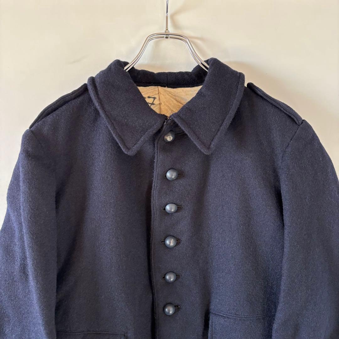 40s フランス軍 M35ウールジャケット ヴィンテージ ユーロミリタリー 古着