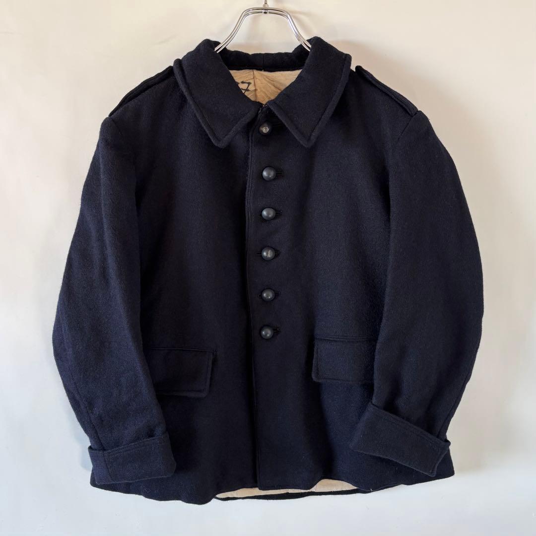 40s フランス軍 M35ウールジャケット ヴィンテージ ユーロミリタリー 古着