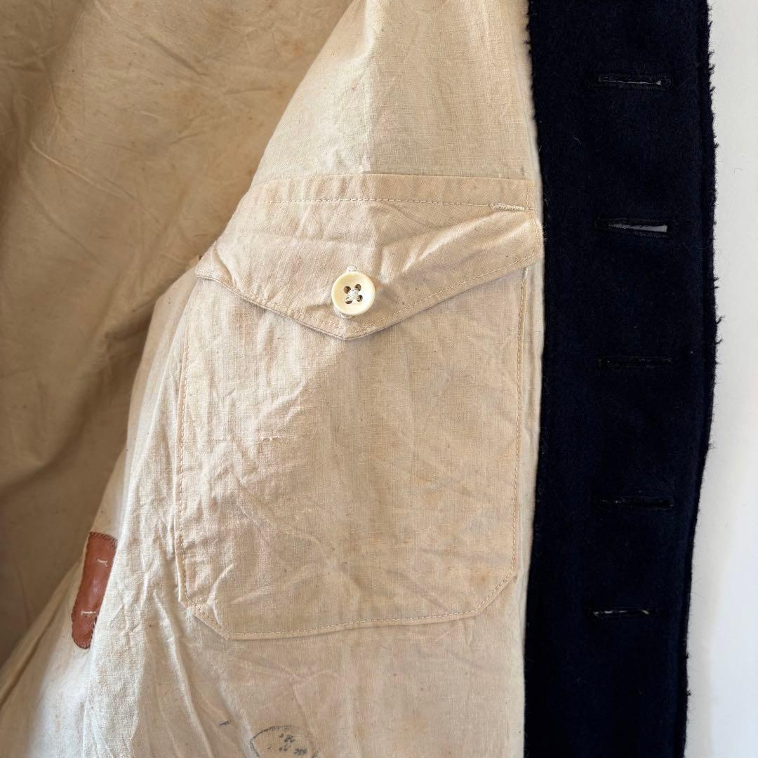 40s フランス軍 M35ウールジャケット ヴィンテージ ユーロミリタリー 古着