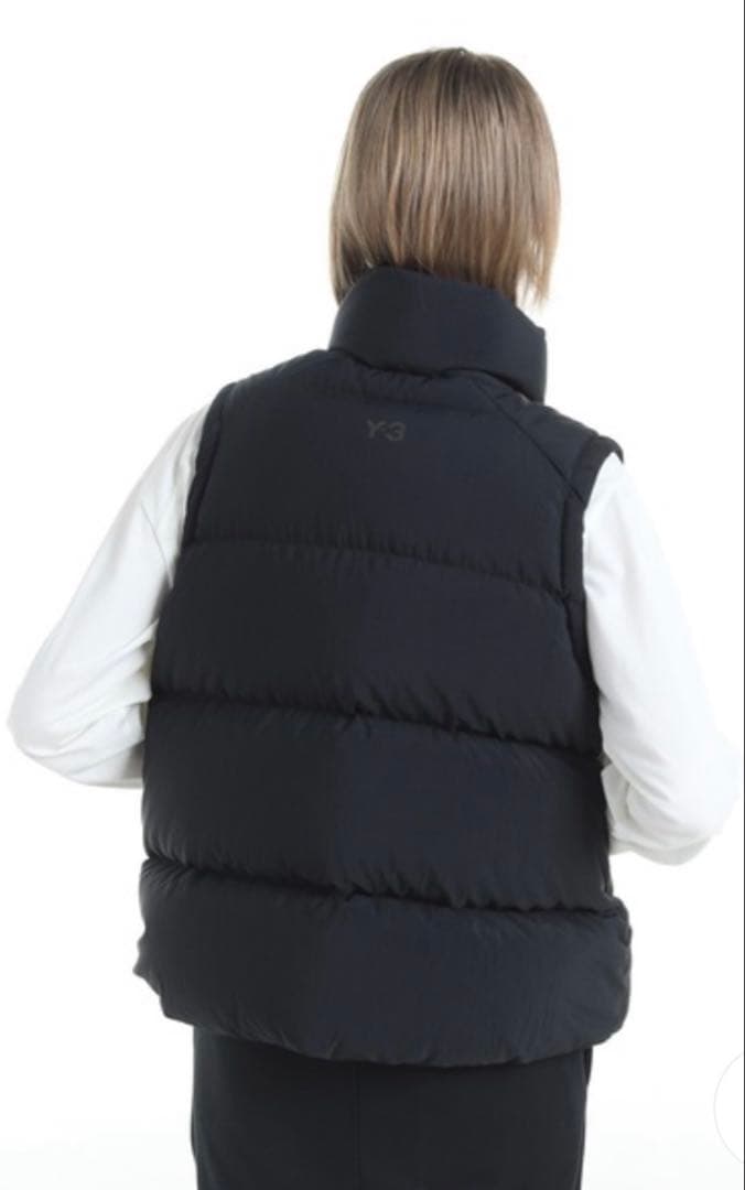 正規新品タグ付♡Y-3 ♡W PUFF ダウンVEST ブラックLユニセックス