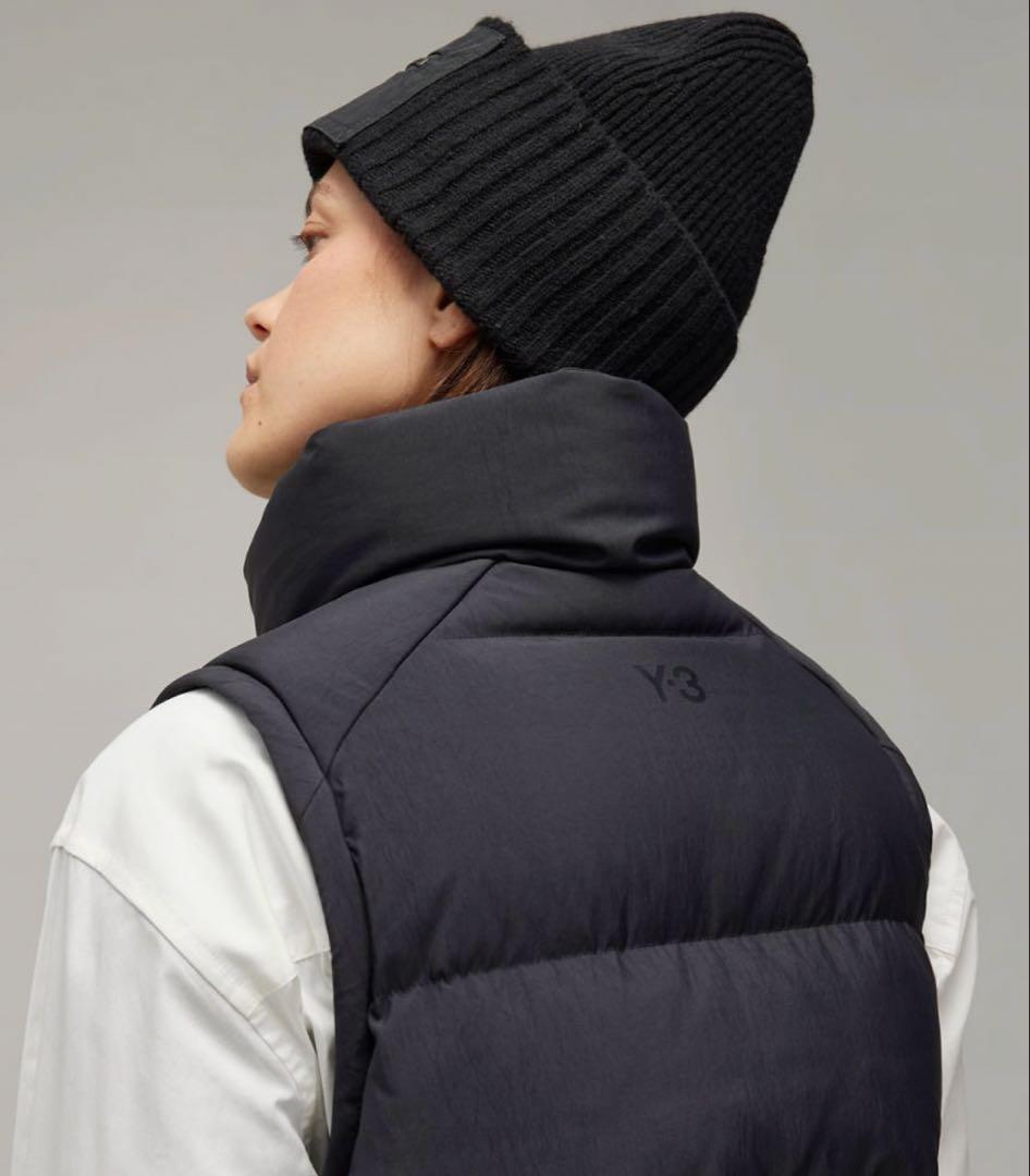 正規新品タグ付♡Y-3 ♡W PUFF ダウンVEST ブラックLユニセックス