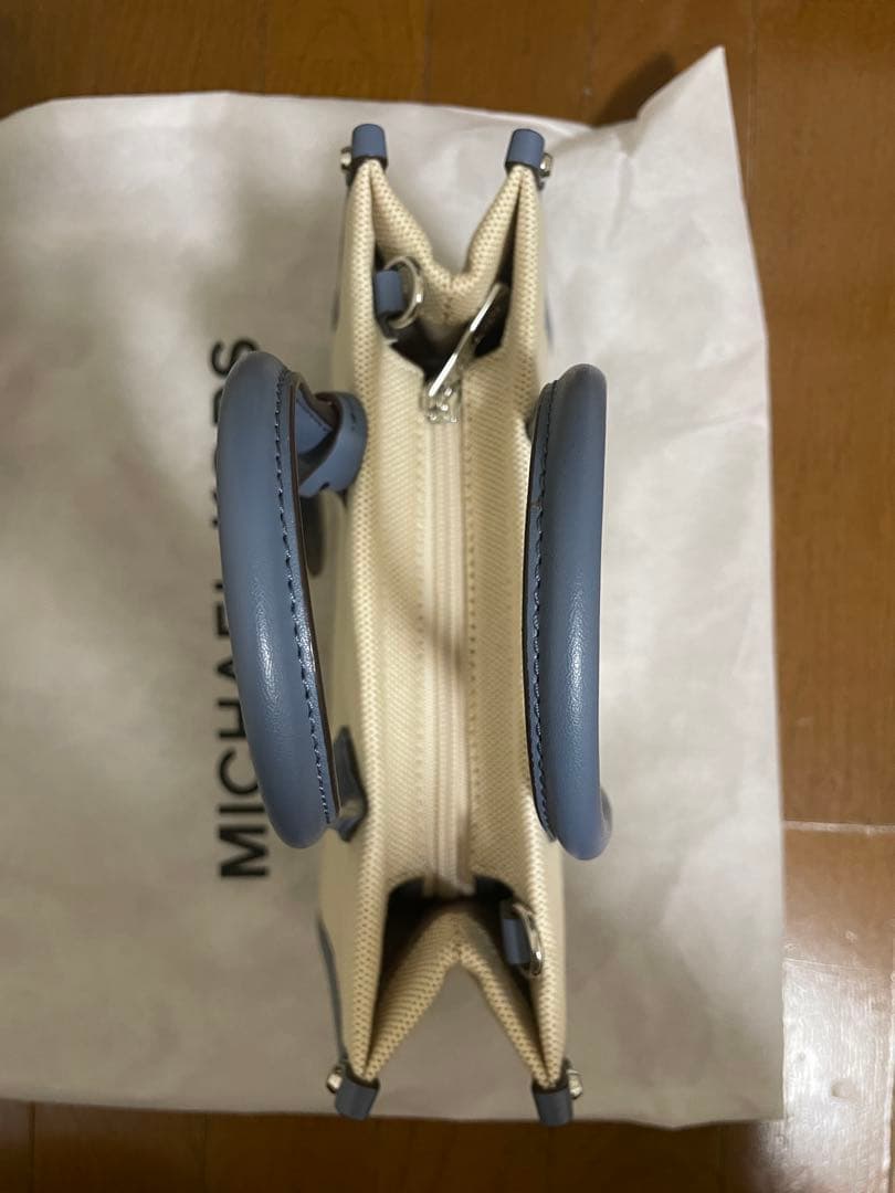 MICHAEL KORS トートバッグ ベージュ/ブルー