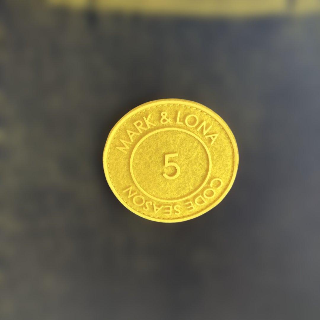 MARK & LONA ハーフジップセーター 50