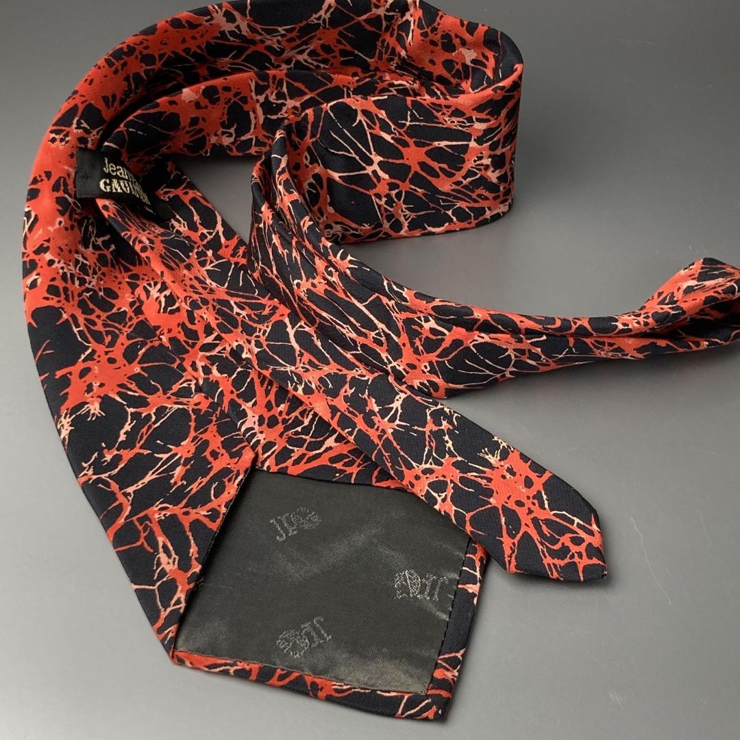 【希少】ジャンポールゴルチェ y2k ビンテージ アーカイブシルクネクタイ