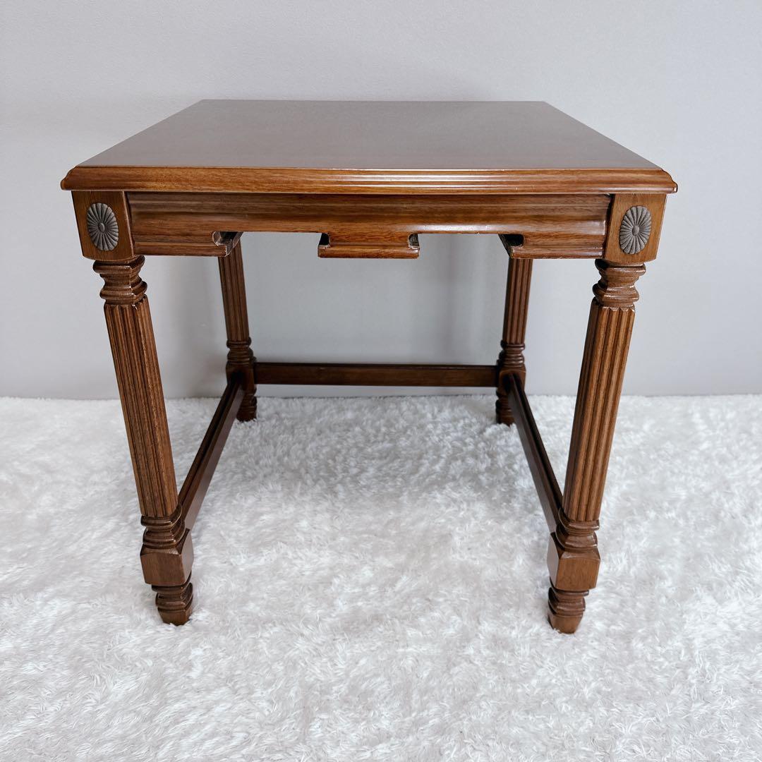 美品　アンティーク　ネストテーブル　3点セット　バタフライ式　レア　希少