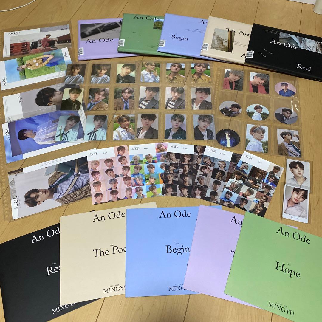 SEVENTEEN An Ode ミンギュ　コンプリートセット
