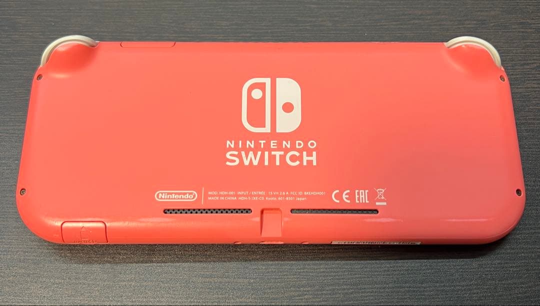 (775) 整備済み Switch Lite コーラル ピンク