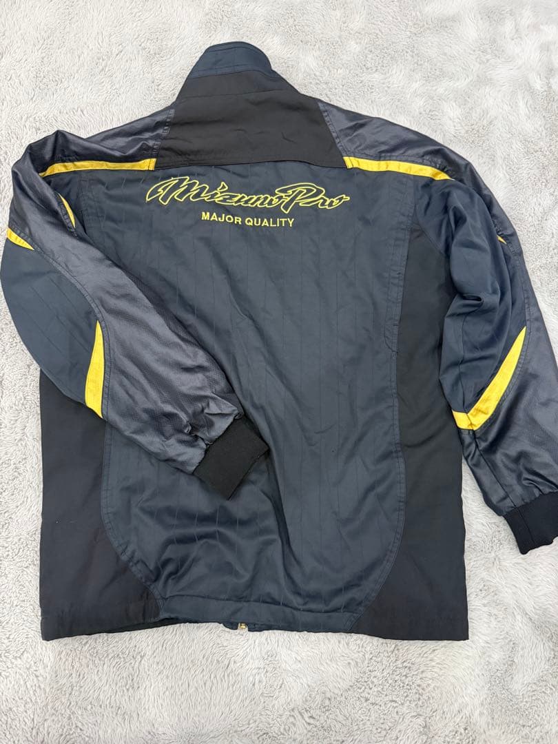 ミズノプロ　ウインドブレイカー　ジャージ　ブラック　セットアップ　L 野球