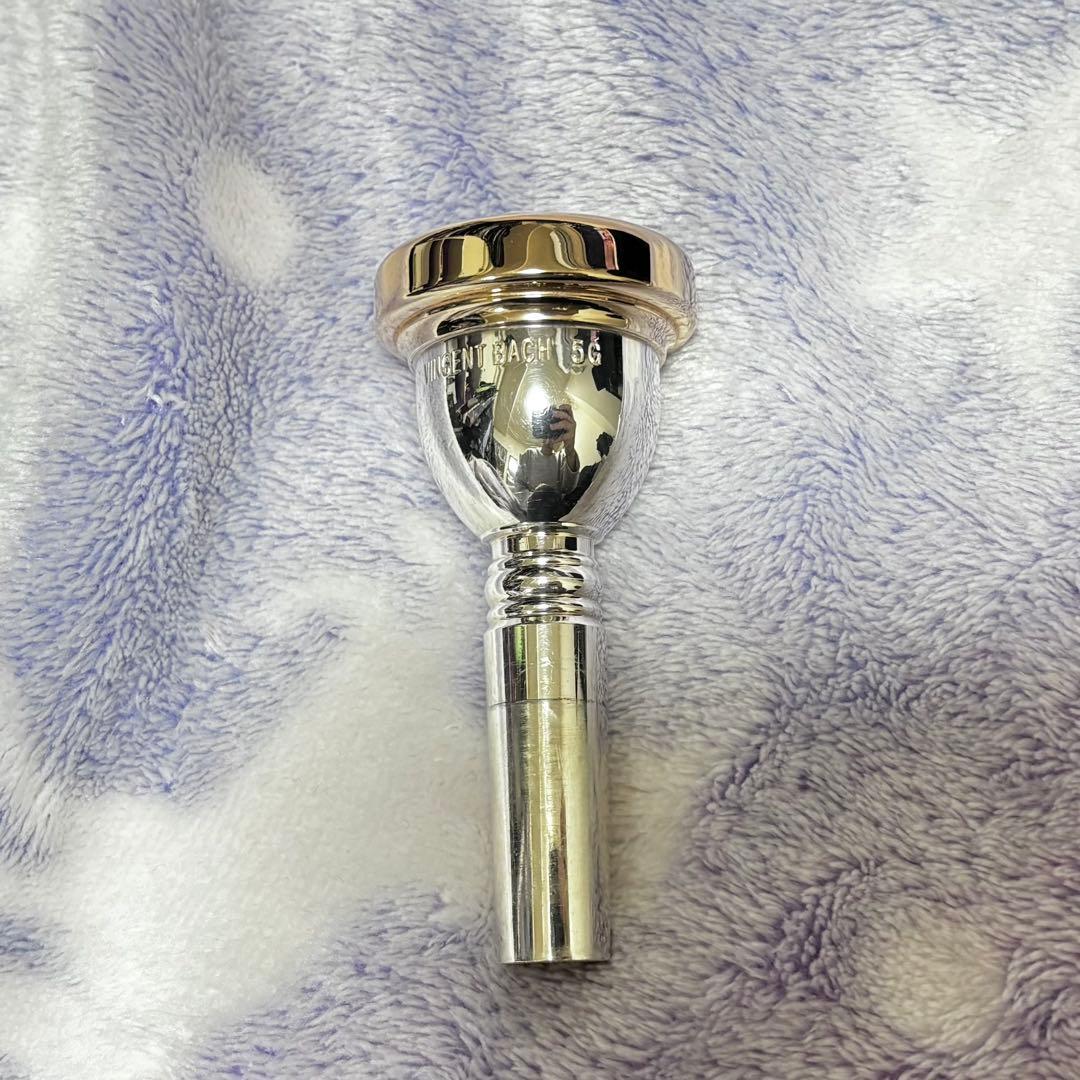 Bach マウスピース　5GリムインナーPGP太管