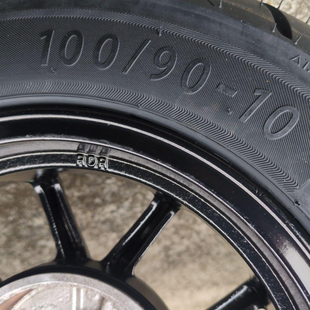 週末限定出品　アドレスV125　RDR リア　アルミホイール　新品タイヤ、バルブ