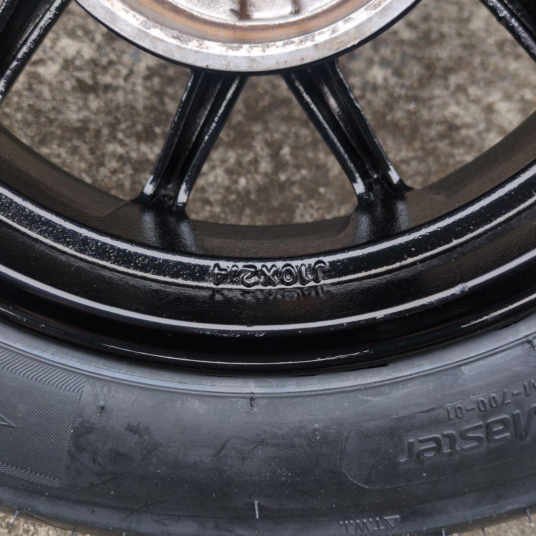 週末限定出品　アドレスV125　RDR リア　アルミホイール　新品タイヤ、バルブ