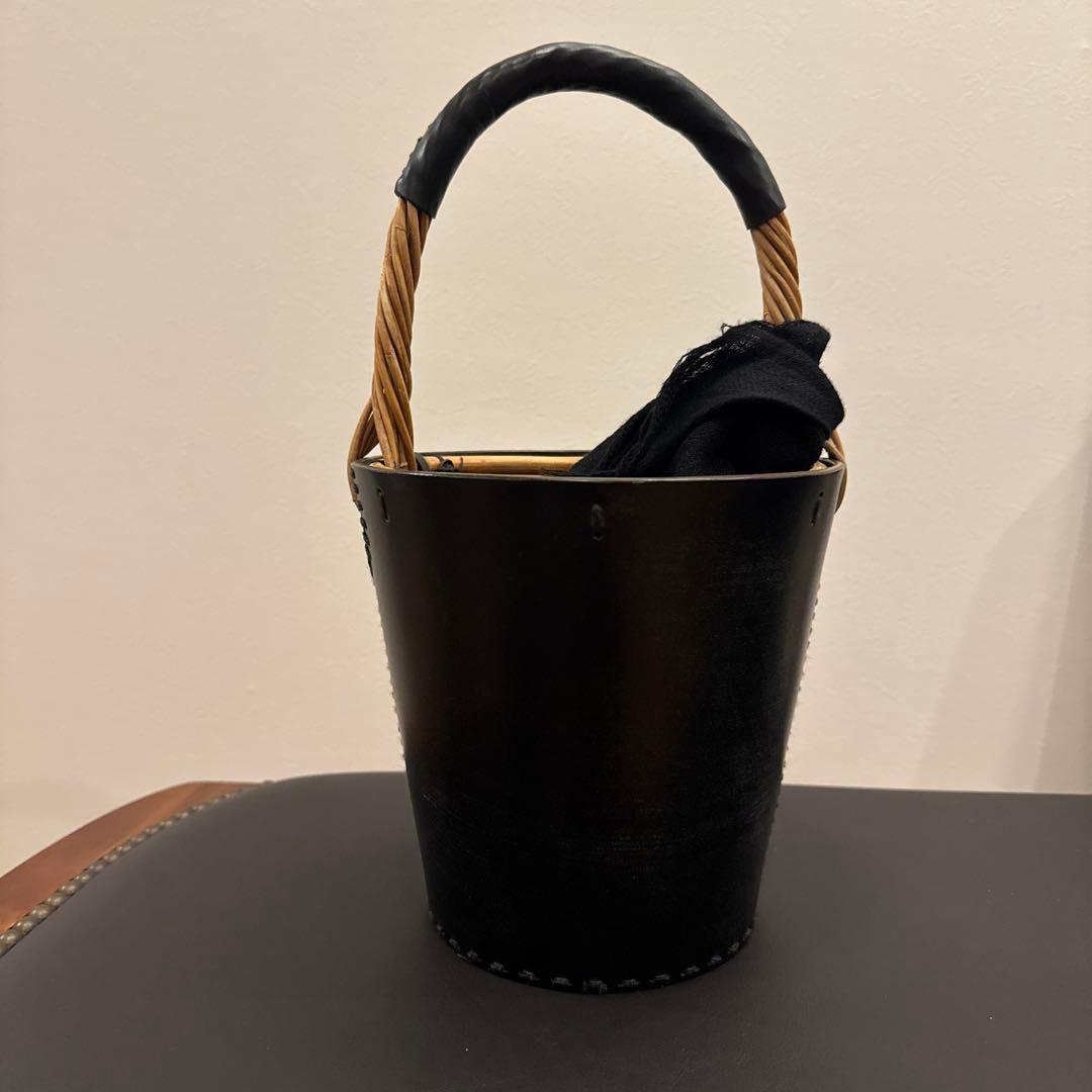 ebagos ブライドルレザー　カゴバッグ