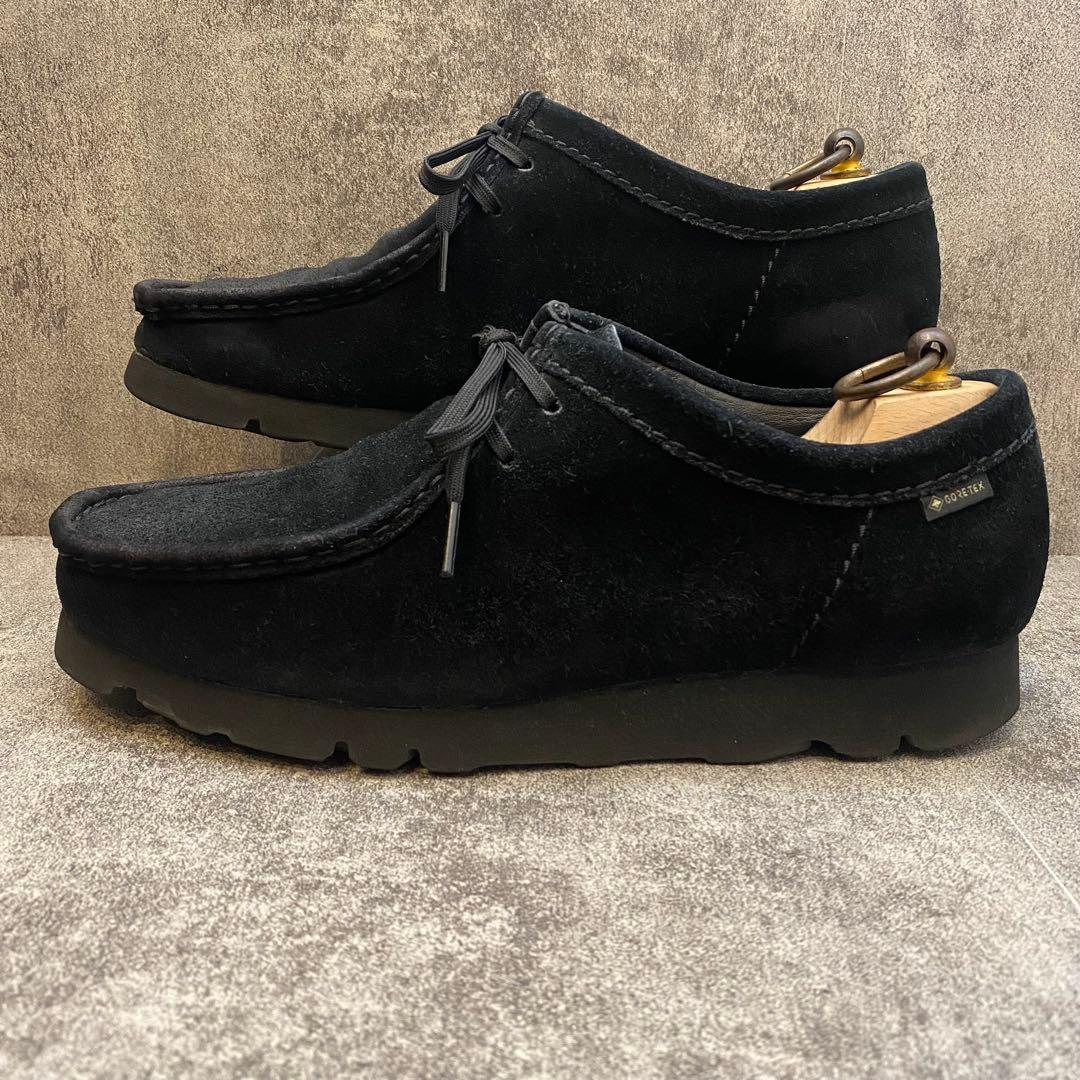 ✨人気✨クラークス ワラビー GTXゴアテックス【26】ビブラムソール ブラック