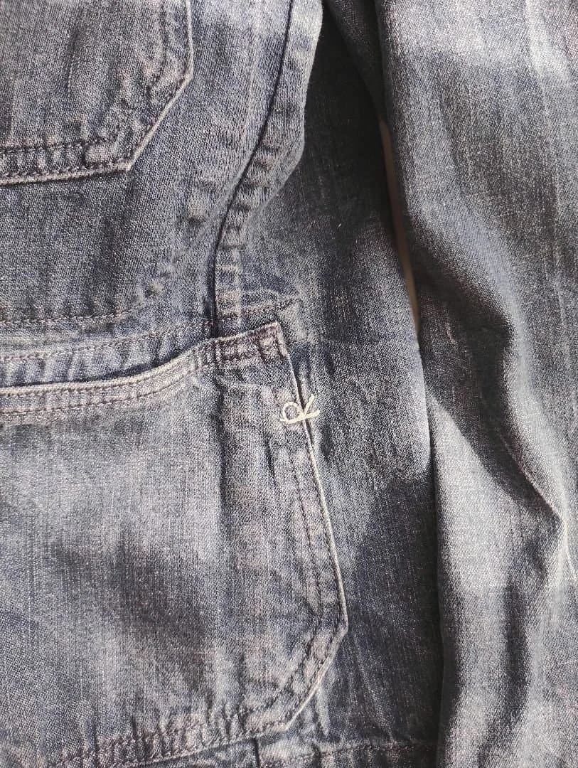 【お値下げ中】45rpm かちんインディゴ デニムジャケット スタンドカラー