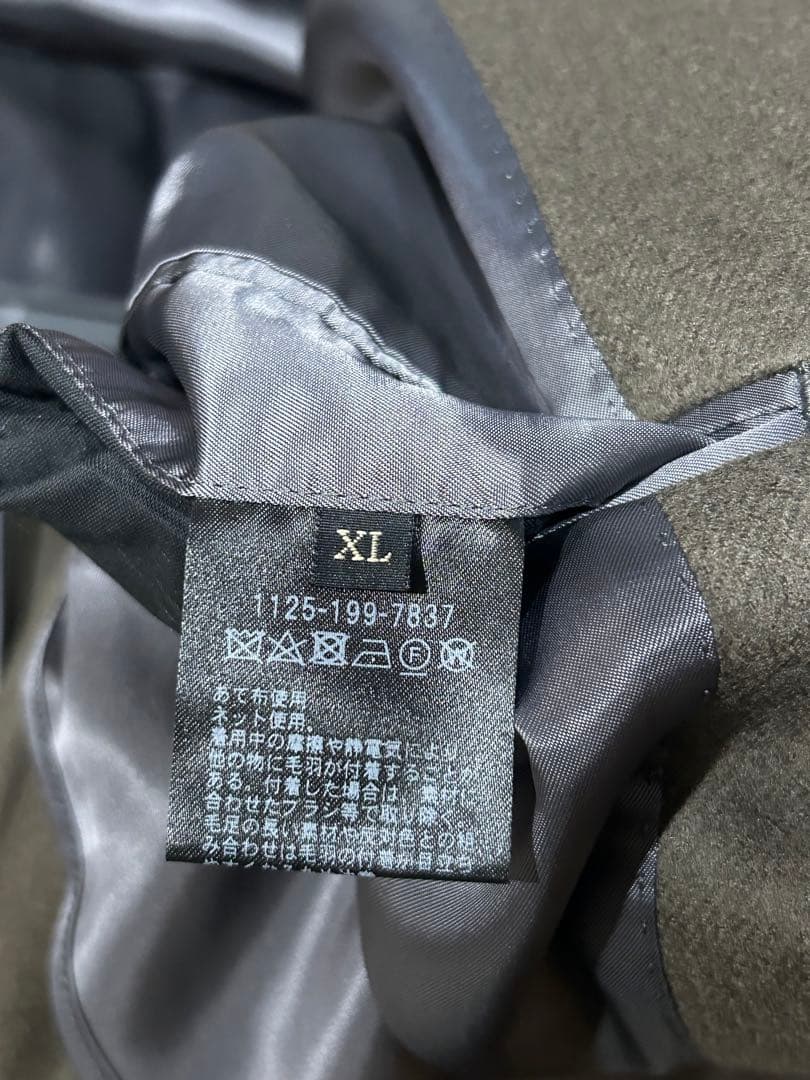 UNITED ARROWS メルトン シングルチェスターフイールドコート