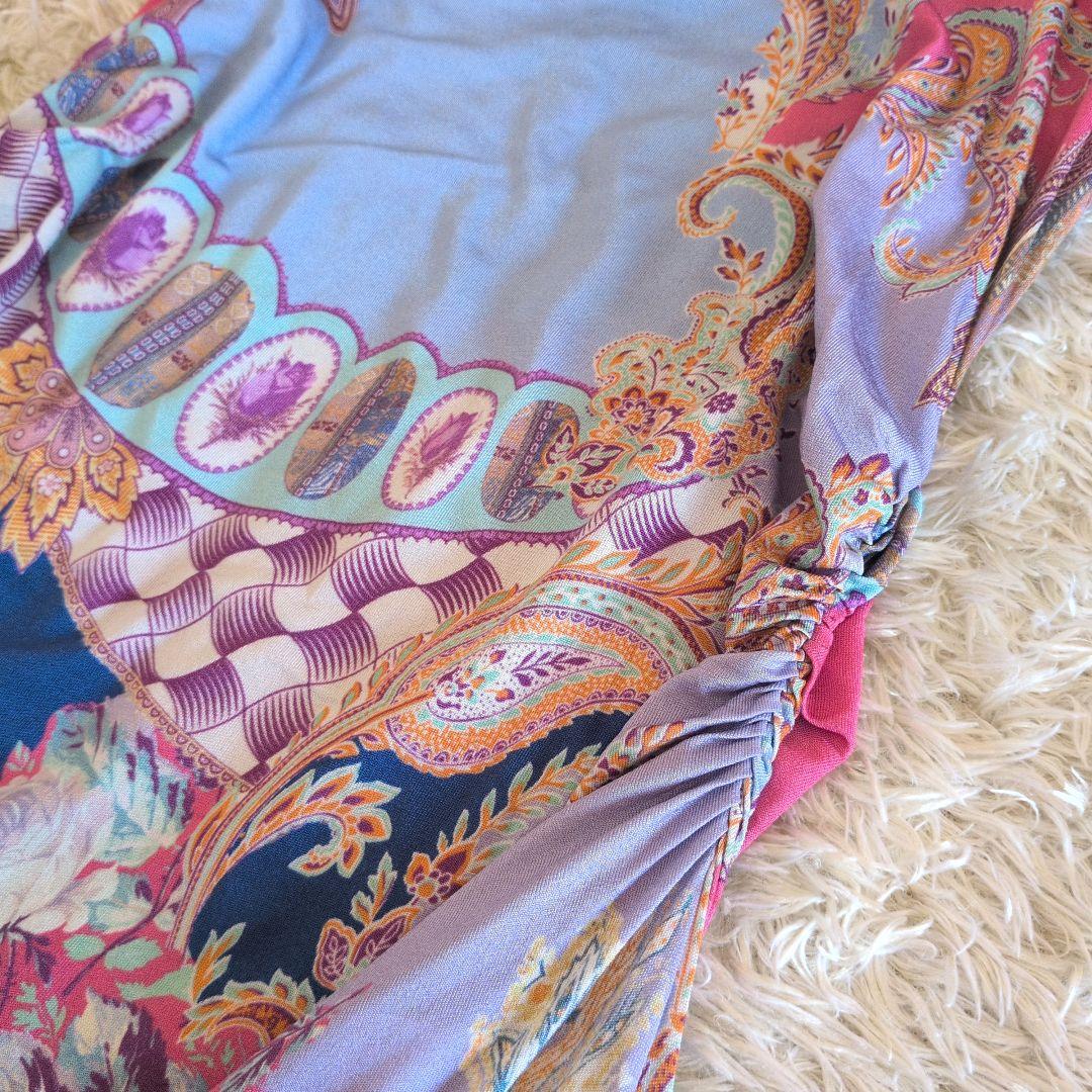イタリア製★ETRO　ロングワンピース　花柄　size44