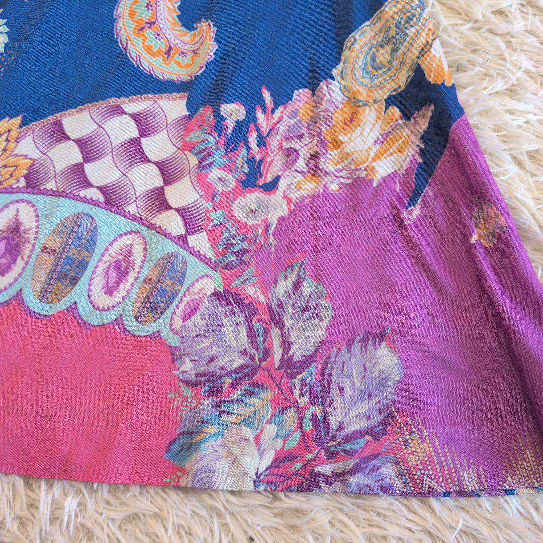 イタリア製★ETRO　ロングワンピース　花柄　size44