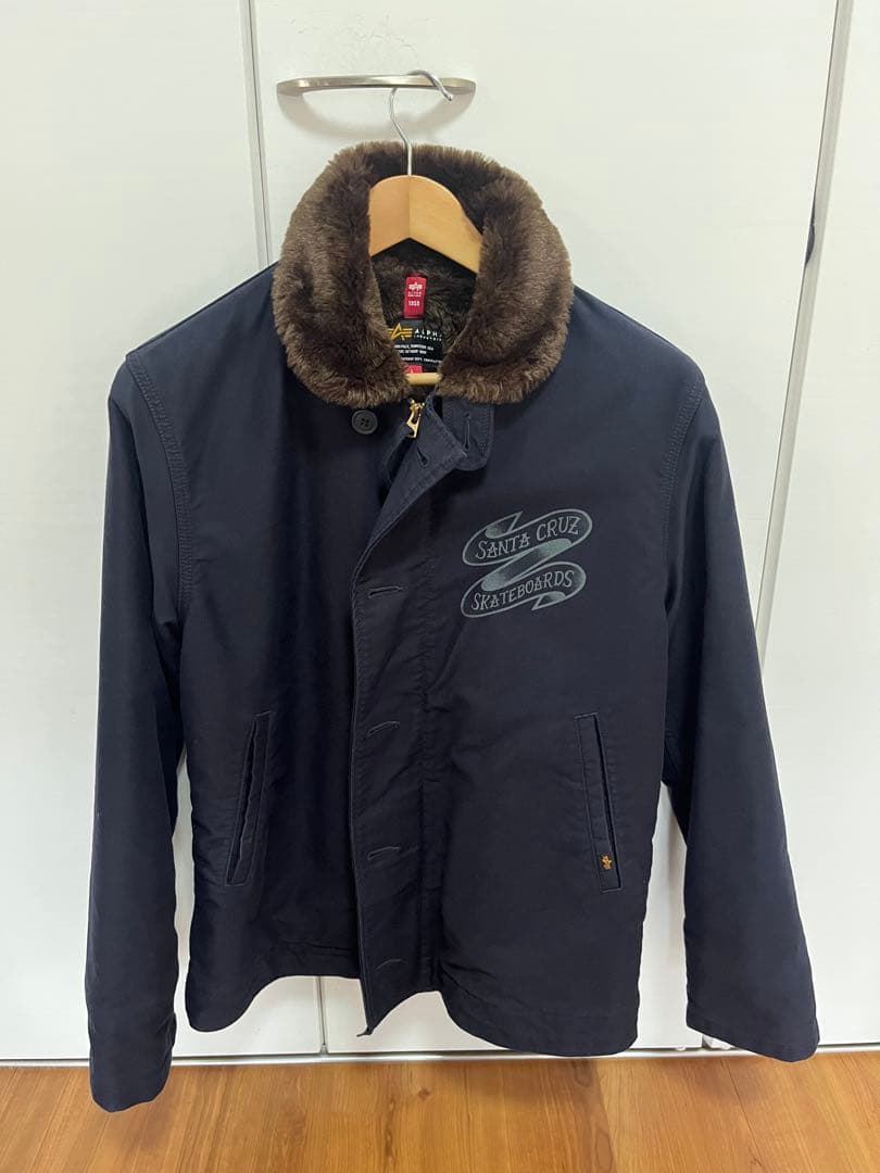 庭師KINGSANTA CRUZ ファー付きミリタリージャケット