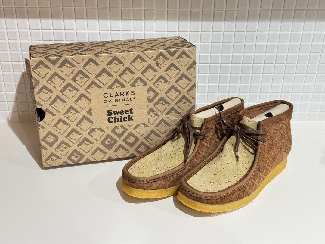 【新品未使用】27.5cm クラークス ワラビー sweet chick NAS