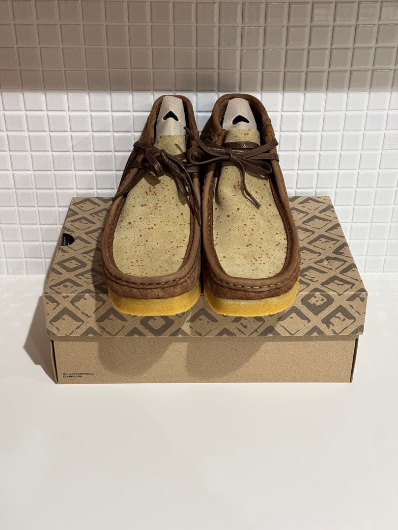 【新品未使用】27.5cm クラークス ワラビー sweet chick NAS