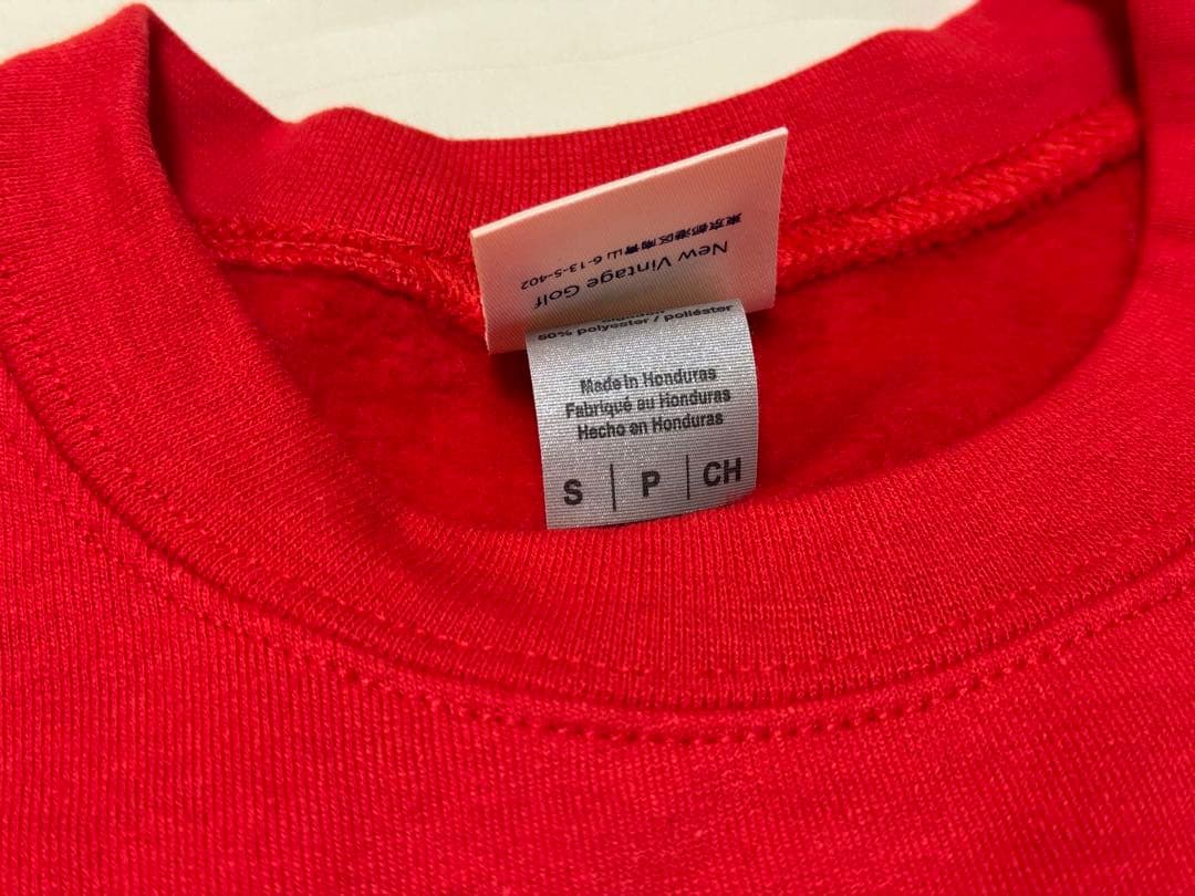 NEW VINTAGE GOLF 18番 Sweat Crew Shirt