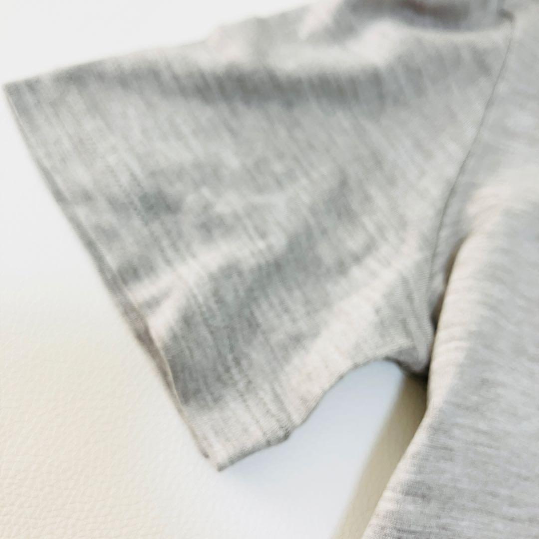 HERMES シルク　Tシャツ　マルジェラ期　34 グレー