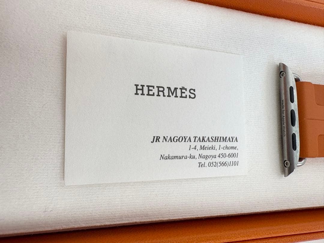 Apple Watch Hermès アップルウォッチ エルメス キリムオレンジ