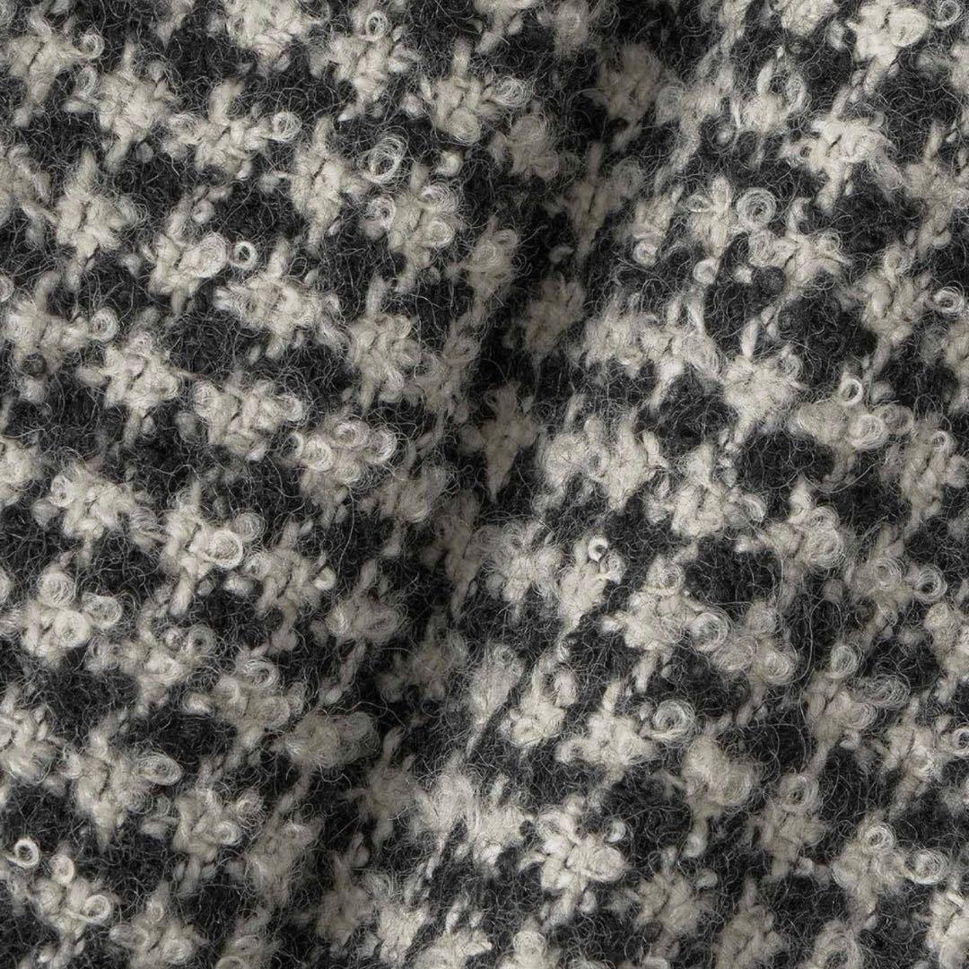 アナイ現行品【新品未使用タグ付き】ループ千鳥ツイードPコート34