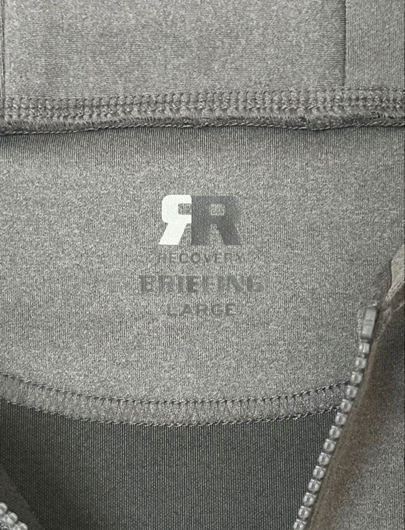 BRIEFING リカバリー　パーカー L ブリーフィング　フルジップフーディ