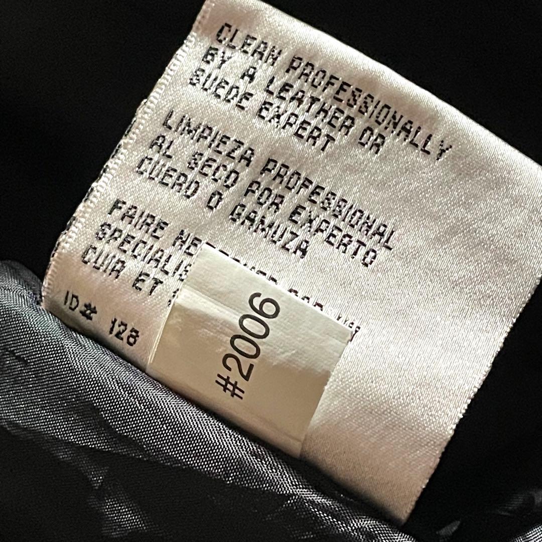 NFL　ニューオリンズ・セインツ　レザースタジャン　ボディスウェード　サイズL