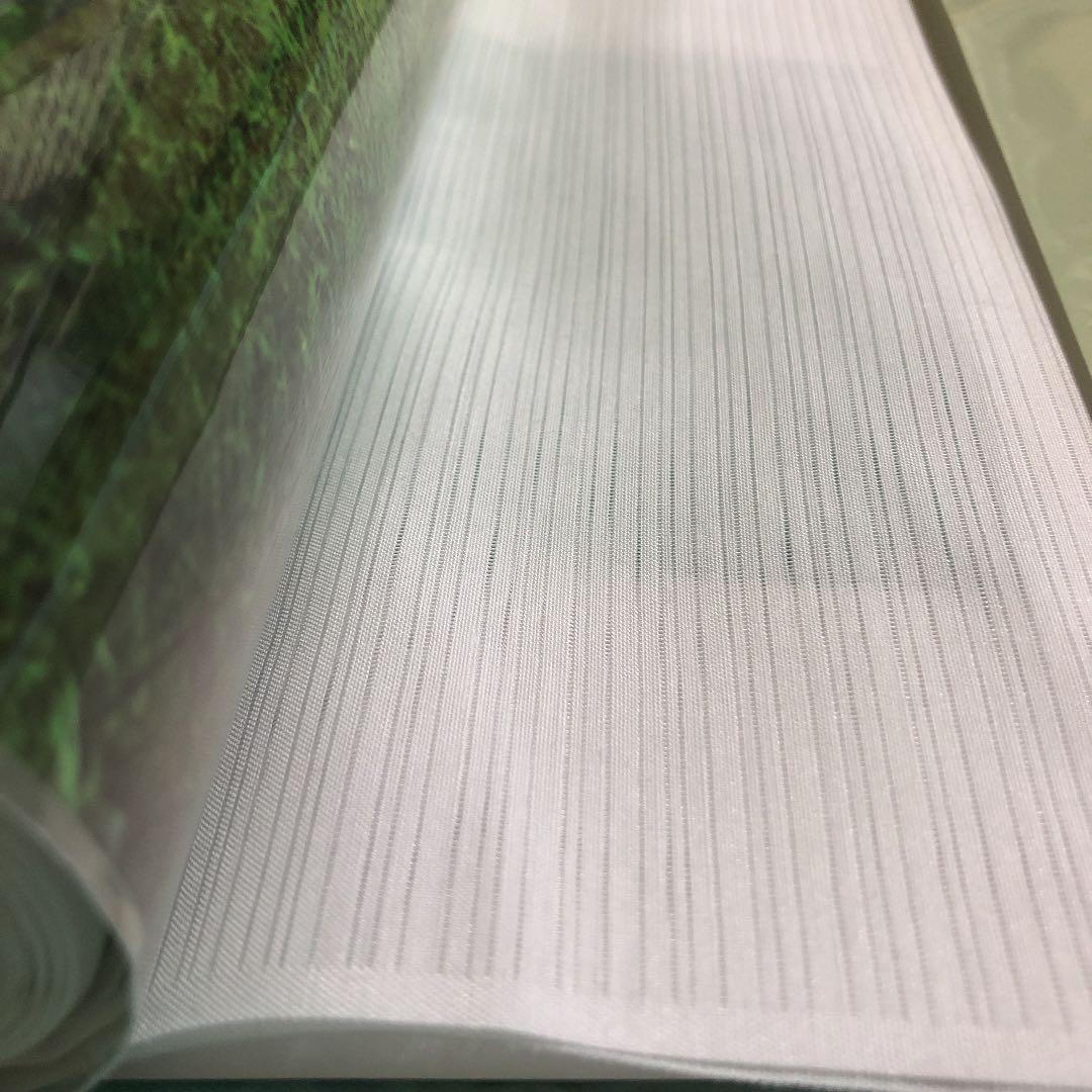 東レ爽竹横絽白長襦袢 反物のみ　単品　新品