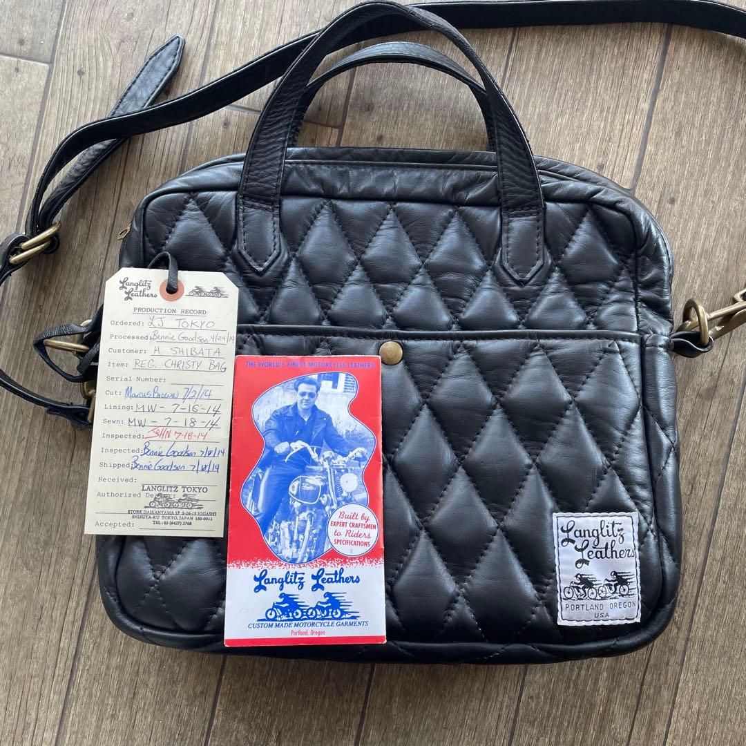 ラングリッツレザークリスティバック