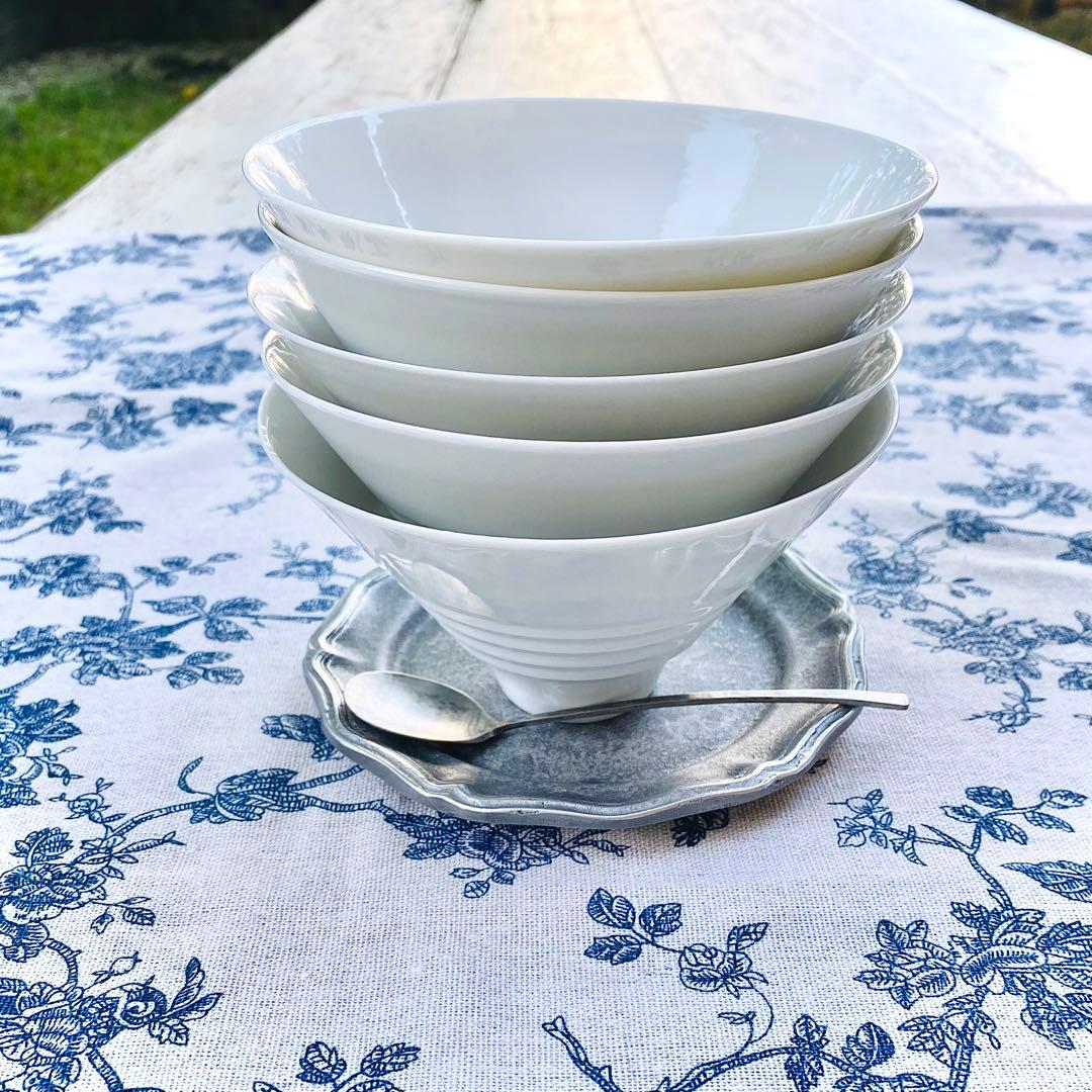【新品未使用】水野幸一　ボウル5個セット　フリーカップ　カフェオレボウル　小鉢