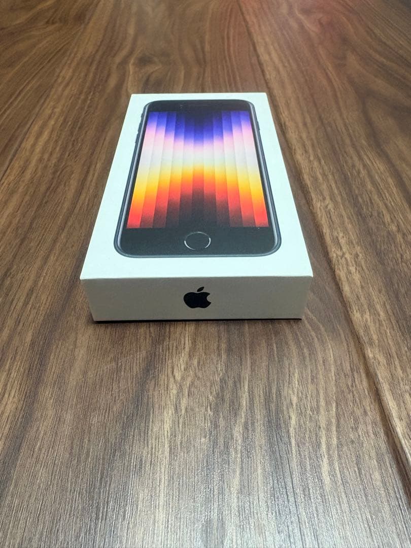 iPhoneSE 第3世代　128GB 箱有り　ジャンク品(ホームボタン×)