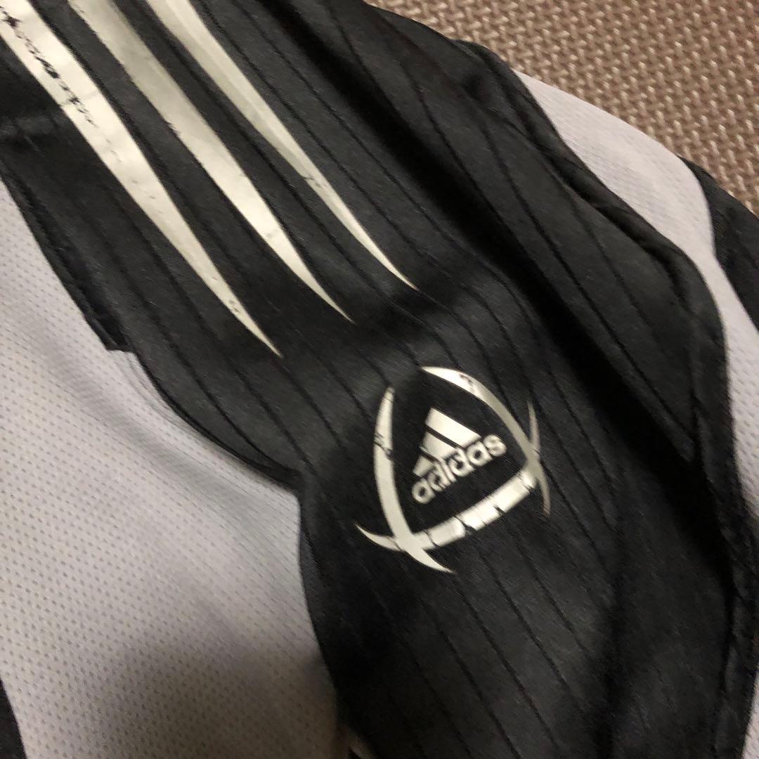 00's adidas ジャージセットアップ 上下 メンズ ブラック グレー