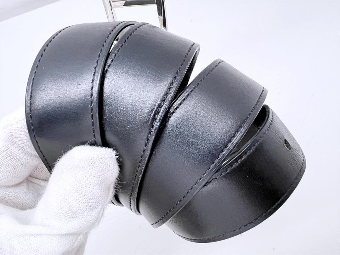 寸法約88～98ｃｍ　カルティエ　タンクアメリカン　スムースレザー　ベルト