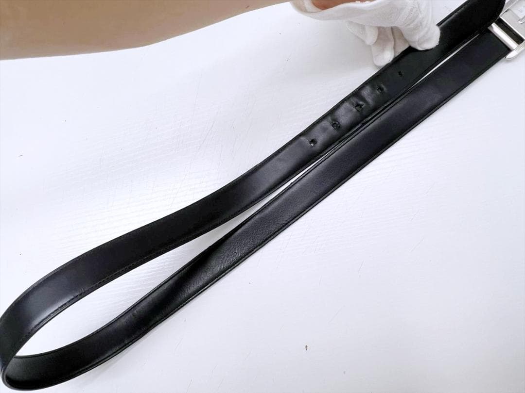 寸法約88～98ｃｍ　カルティエ　タンクアメリカン　スムースレザー　ベルト