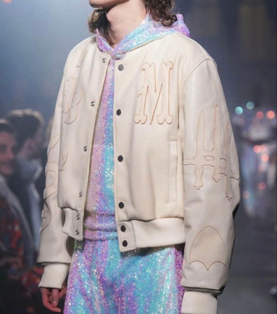 【新品・タグハンガー付】MASU varsity jacketスタジャン46