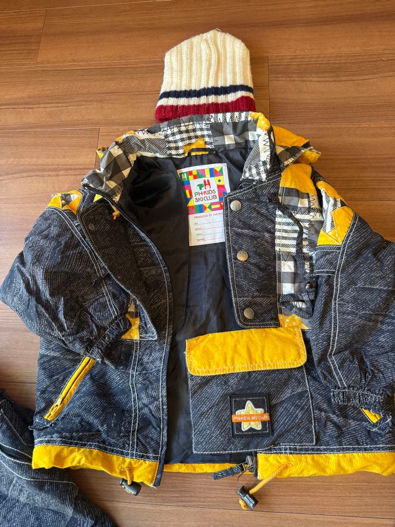 子ども用スキーセット　スキーブーツ　20㎝　スキーウェア　キッズ　ジュニア