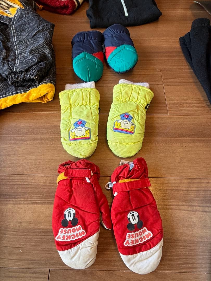 子ども用スキーセット　スキーブーツ　20㎝　スキーウェア　キッズ　ジュニア