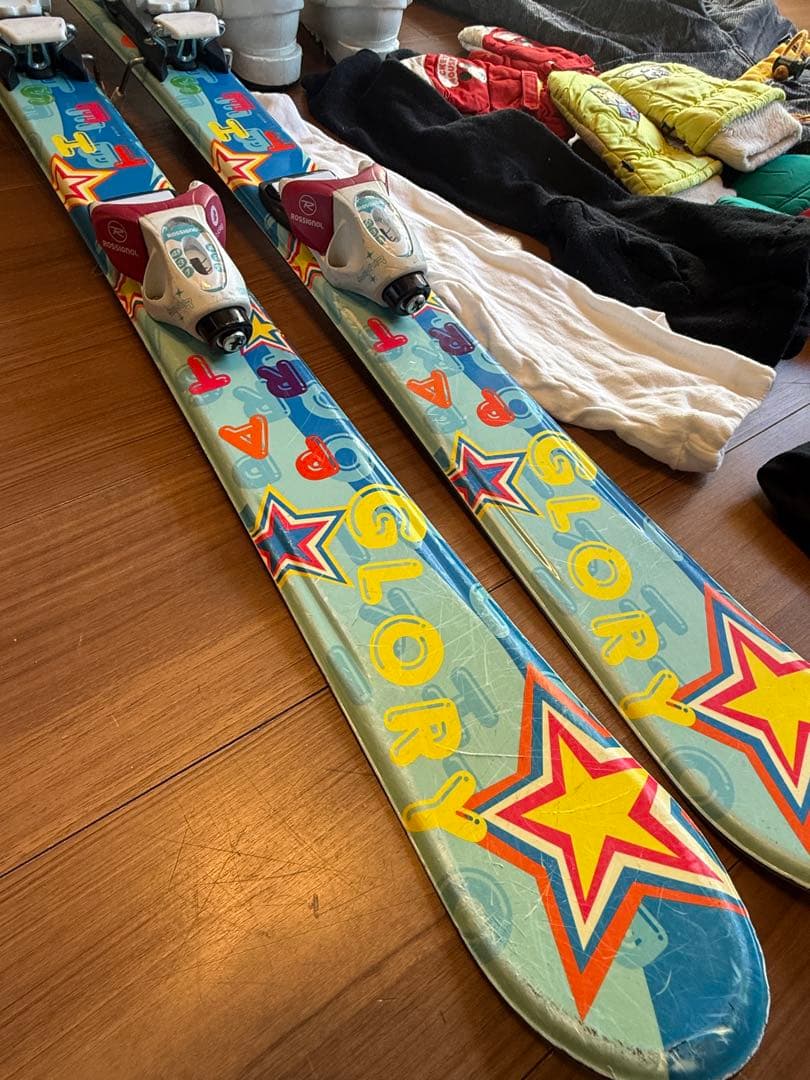 子ども用スキーセット　スキーブーツ　20㎝　スキーウェア　キッズ　ジュニア