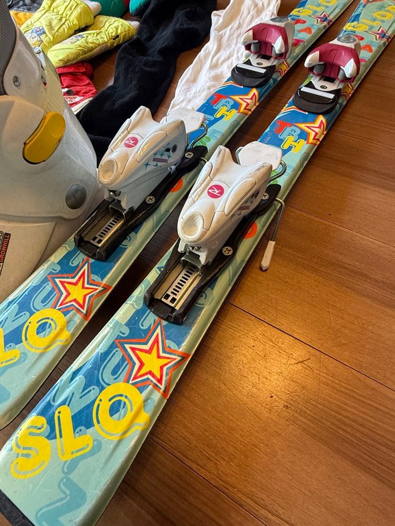 子ども用スキーセット　スキーブーツ　20㎝　スキーウェア　キッズ　ジュニア