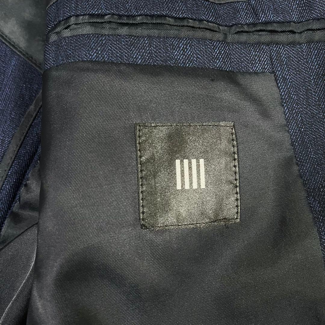 SUIT SELECT スリーピース スーツ セットアップ ネイビー A5