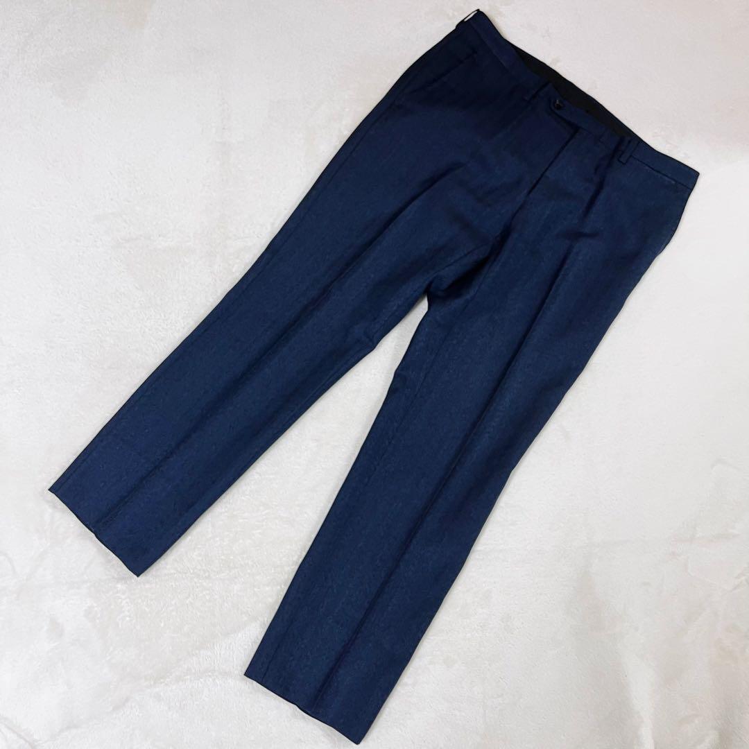 SUIT SELECT スリーピース スーツ セットアップ ネイビー A5