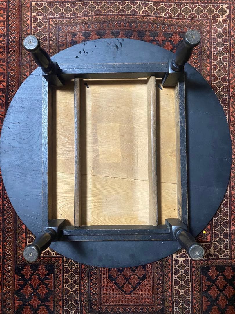 アンティークちゃぶ台　折りたたみ