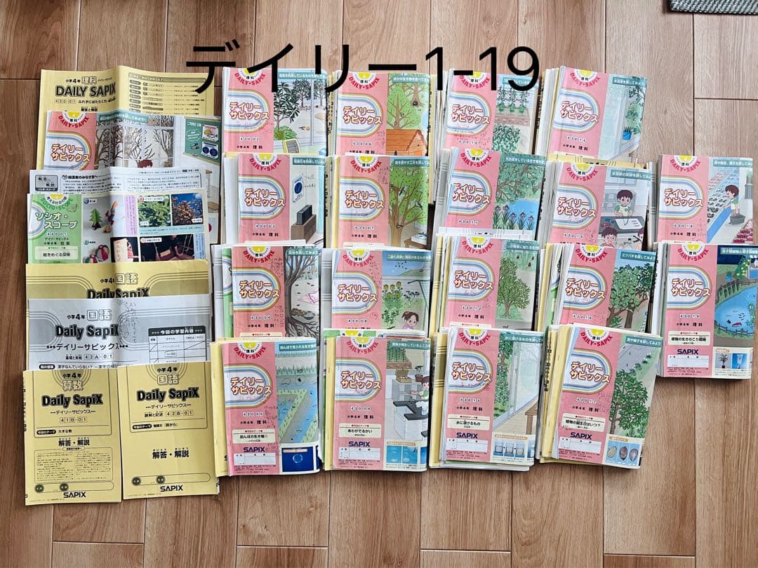 ny 　2024年 サピックス 4年 最新版フルセット 欠番なし