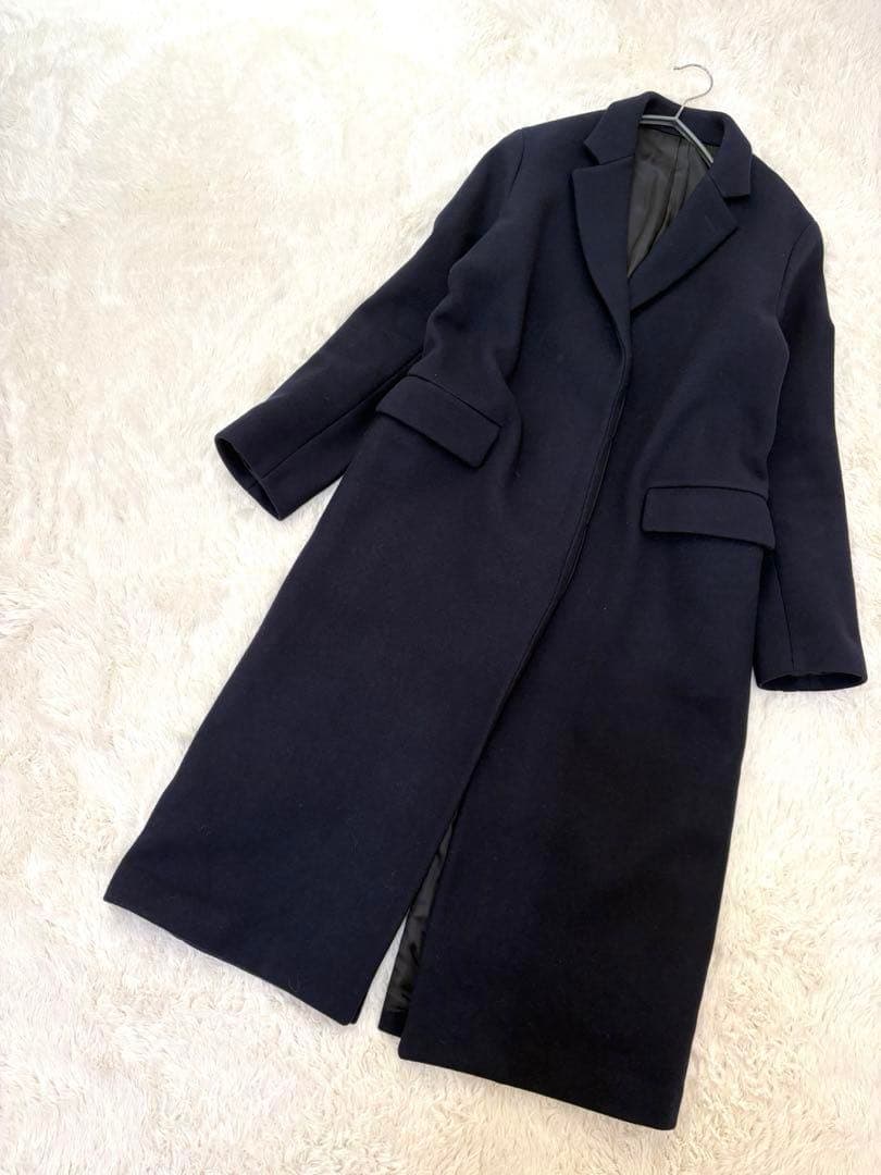 定番人気✨定価9.3万✨YLEVE ウール　ロングチェスターコート
