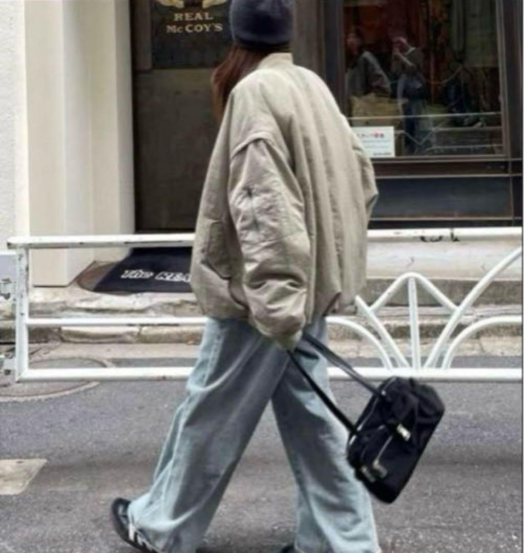 新品！ディスコートメモリーボンバージャケット✴︎アウターユニセックス✴︎カーキ