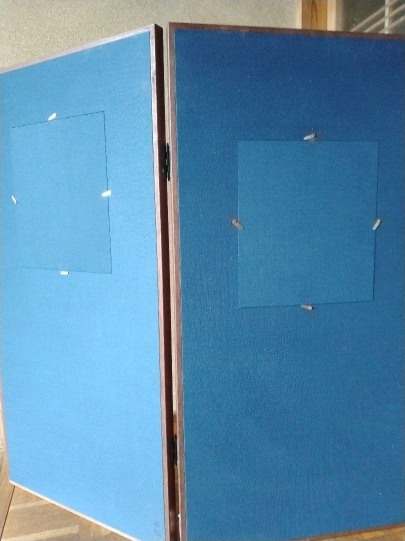 和風 鳥と植物の屏風